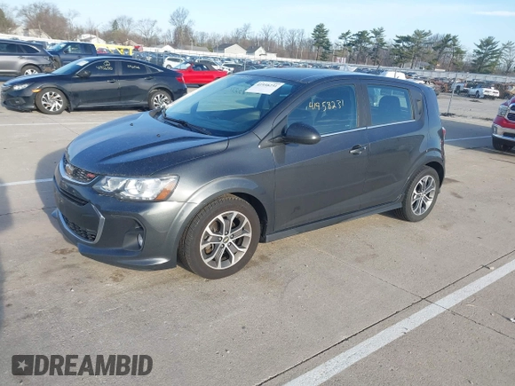 2017 Chevrolet Sonic LT with VIN 1G1JD6SH7H4159111, listed as a IAAI auction lot 41958231 with 125,758 mi miles and . Bid and sale history available at DreamBid. Image 2.