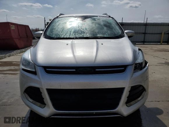 2015 Ford Escape Titanium with VIN 1FMCU0JX0FUA05189, listed as a Copart auction lot 51254255 with 150,304 mi miles and Salvage Title. Bid and sale history available at carsss.com. Image 5.