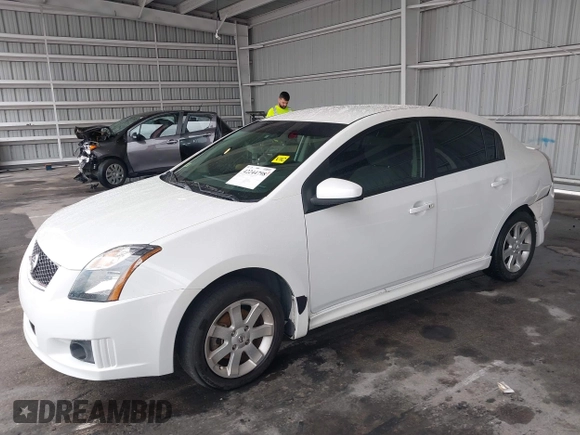 2010 Nissan Sentra S with VIN 3N1AB6AP1AL640075, listed as a IAAI auction lot 42244798 with 122,965 mi miles and . Bid and sale history available at DreamBid. Image 17.