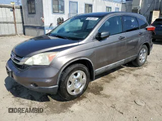 2010 Honda CR-V LX with VIN 5J6RE3H3XAL014202, listed as a Copart auction lot 62591285 with 166,706 mi miles and Salvage title. Bid and sale history available at DreamBid. Image 1.