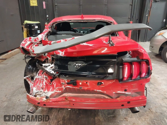 2020 Ford Mustang EcoBoost with VIN 1FA6P8TH2L5153353, listed as a IAAI auction lot 42018068 with 40,562 mi miles. Bid and sale history available at carsss.com. Image 17.