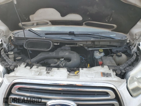 2016 Ford Transit with VIN 1FDYR5PM8GKA77014, listed as a Copart auction lot 81743573 with 195,066 mi miles and Salvage Title. Bid and sale history available at DreamBid. Image 12.
