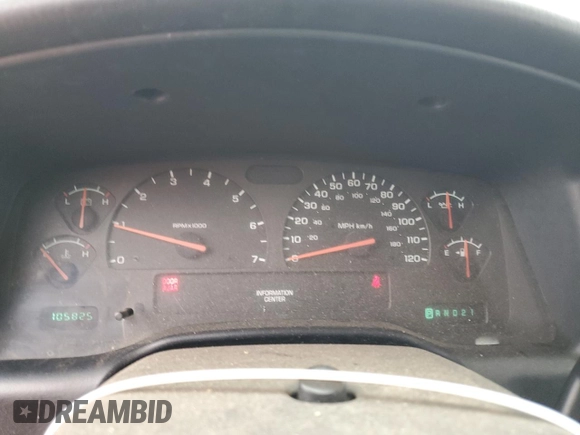 2004 Dodge Dakota Sport with VIN 1D7HL38K54S642635, listed as a Copart auction lot 47983595 with 105,825 mi miles and Salvage Title. Bid and sale history available at carsss.com. Image 9.