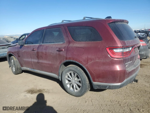 2018 Dodge Durango SXT with VIN 1C4RDJAG7JC329680, listed as a Copart auction lot 47281025 with 119,930 mi miles and Salvage Title. Bid and sale history available at carsss.com. Image 2.