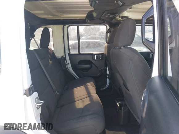 2023 Jeep Wrangler Willys with VIN 1C4HJXDG0PW638871, listed as a IAAI auction lot 42700599 with 16,171 mi miles and . Bid and sale history available at DreamBid. Image 8.