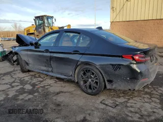 2023 BMW 5 Series 540i xDrive with VIN WBA73BJ01PCL40246, listed as a Copart auction lot 42847975 with Not Provided miles and Salvage Title. Bid and sale history available at carsss.com. Image 2.