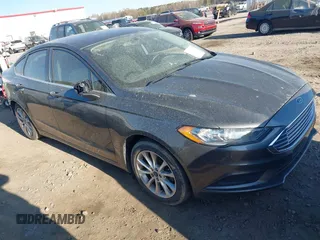 2017 Ford Fusion SE with VIN 3FA6P0HD9HR249735, listed as a IAAI auction lot 41883951 with 146,321 mi miles. Bid and sale history available at carsss.com. Image 1.