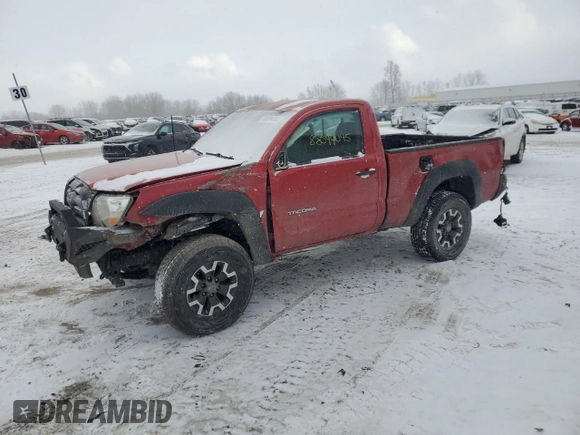 2010 Toyota Tacoma with VIN 5TEPX4EN0AZ680795, listed as a Copart auction lot 88594095 with 154,673 mi miles and Salvage title. Bid and sale history available at DreamBid. Image 1.