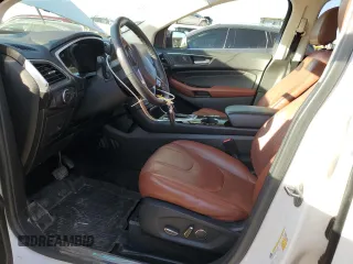 2017 Ford Edge Titanium with VIN 2FMPK4K81HBC43874, listed as a Copart auction lot 47468535 with 91,585 mi miles and Salvage Title. Bid and sale history available at carsss.com. Image 7.