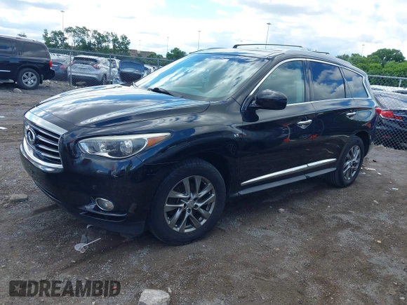 2015 Infiniti QX60 with VIN 5N1AL0MM2FC534421, listed as a IAAI auction lot 42396560 with 157,841 mi miles and . Bid and sale history available at DreamBid. Image 17.