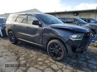 2019 Dodge Durango SXT Plus with VIN 1C4RDJAG1KC718252, listed as a Copart auction lot 84152794 with 113,047 mi miles and Salvage title. Bid and sale history available at DreamBid. Image 4.