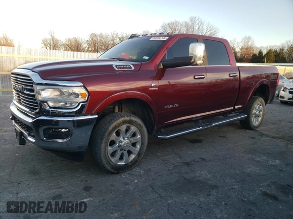 2022 Ram 2500 Laramie with VIN 3C6UR5FL5NG392280, listed as a Copart auction lot 83984734 with Not provided miles and Salvage title. Bid and sale history available at DreamBid. Image 1.