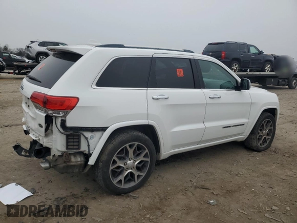 2020 Jeep Grand Cherokee Overland with VIN 1C4RJFCG3LC218906, listed as a Copart auction lot 43684295 with 95,156 mi miles and Salvage Title. Bid and sale history available at carsss.com. Image 3.