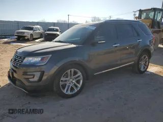 2016 Ford Explorer Limited with VIN 1FM5K7FHXGGC33032, listed as a Copart auction lot 46241885 with 126,146 mi miles and Salvage Title. Bid and sale history available at DreamBid. Image 1.