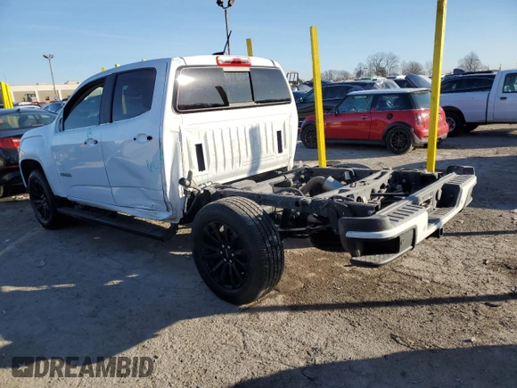 2021 GMC Canyon 4WD Elevation with VIN 1GTG6CEN9M1196409, listed as a Copart auction lot 42700465 with 26,023 mi miles and Salvage Title. Bid and sale history available at carsss.com. Image 2.