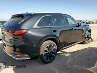2024 Mazda CX-90 3.3 Turbo S with VIN JM3KK1HC4R1125797, listed as a Copart auction lot 44030425 with 0 mi miles and Salvage Title. Bid and sale history available at carsss.com. Image 3.