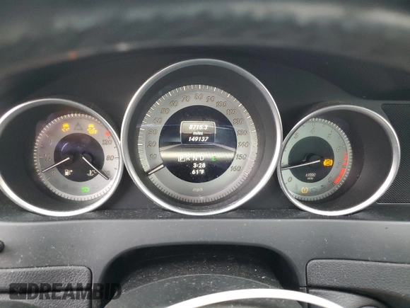 2013 Mercedes-Benz C-Class C 250 Sport with VIN WDDGF4HB5DA769870, listed as a Copart auction lot 51898035 with 149,137 mi miles and Salvage Title. Bid and sale history available at carsss.com. Image 9.