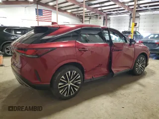 2024 Lexus RX with VIN 2T2BAMCA2RC052147, listed as a Copart auction lot 51609175 with 11,612 mi miles and Salvage Title. Bid and sale history available at carsss.com. Image 3.