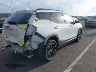 2019 GMC Terrain SLT with VIN 3GKALVEX2KL215372, listed as a IAAI auction lot 40872800 with 54,244 mi miles. Bid and sale history available at carsss.com. Image 4.