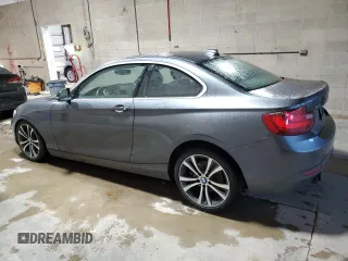 2015 BMW 2 Series 228i xDrive with VIN WBA1F7C57FVX95561, listed as a Copart auction lot 82204114 with 45,654 mi miles and Salvage Title. Bid and sale history available at carsss.com. Image 2.