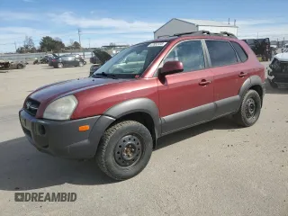 2006 Hyundai Tucson GLS with VIN KM8JN72D66U411110, listed as a Copart auction lot 47852335 with 166,064 mi miles and Salvage Title. Bid and sale history available at carsss.com. Image 1.