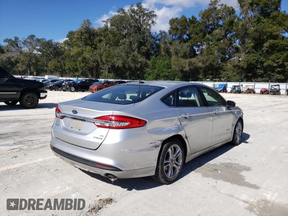2018 Ford Fusion Hybrid SE with VIN 3FA6P0LU6JR235451, listed as a Copart auction lot 36202453 with 116,180 mi miles. Bid and sale history available at carsss.com. Image 3.