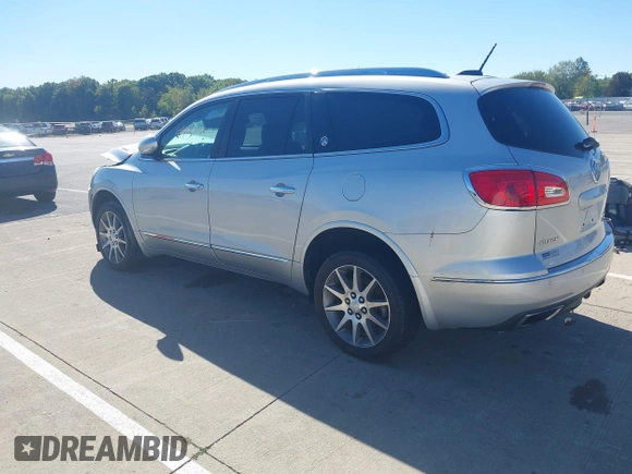 2016 Buick Enclave Leather with VIN 5GAKVBKD5GJ348498, listed as a IAAI auction lot 40493140 with 114,316 mi miles. Bid and sale history available at carsss.com. Image 3.