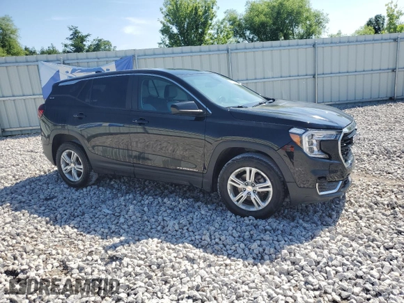 2022 GMC Terrain SLE with VIN 3GKALTEV1NL173333, listed as a Copart auction lot 61679495 with 170,741 mi miles and Clean title. Bid and sale history available at DreamBid. Image 4.