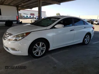 2011 Hyundai Sonata Limited with VIN 5NPEC4AC9BH222118, listed as a Copart auction lot 46674055 with 167,221 mi miles and Salvage Title. Bid and sale history available at carsss.com. Image 1.
