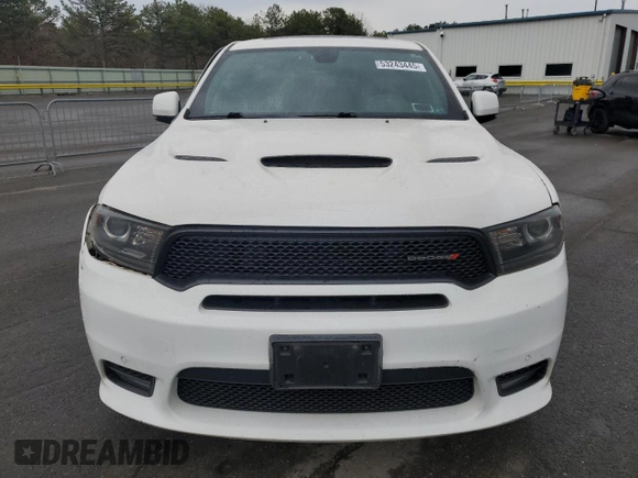 2019 Dodge Durango R/T with VIN 1C4SDJCT8KC549164, listed as a Copart auction lot 53243445 with 87,457 mi miles and Salvage Title. Bid and sale history available at carsss.com. Image 5.