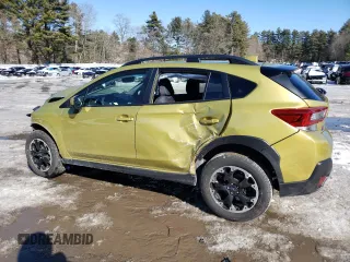 2023 Subaru Crosstrek Premium с VIN JF2GTACC9PG259073, выставлен на аукционе Copart как лот 46445065 с пробегом 27 228 миль миль и Списание • Salvage title. История ставок и продаж доступна на DreamBid. Изображение 2.