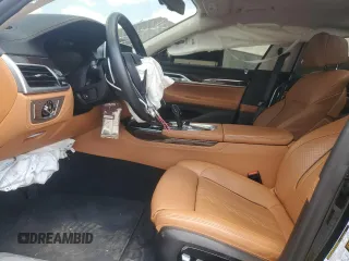 2022 BMW 7 Series 740i with VIN WBA7T2C06NCJ48203, listed as a Copart auction lot 54183325 with Not provided miles and Salvage title. Bid and sale history available at DreamBid. Image 7.
