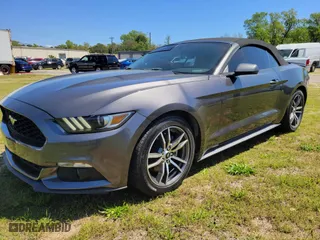 2015 Ford Mustang EcoBoost Premium with VIN 1FATP8UH5F5383331, listed as a IAAI auction lot 42032039 with 69,960 mi miles. Bid and sale history available at carsss.com. Image 2.
