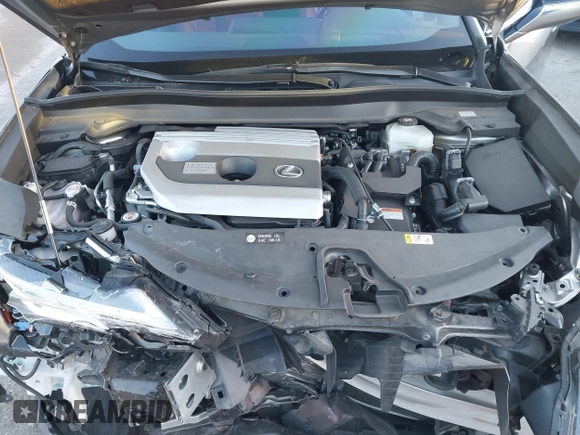 2021 Lexus UX with VIN JTHE9JBHXM2041524, listed as a IAAI auction lot 41826191 with 39,705 mi miles. Bid and sale history available at carsss.com. Image 10.