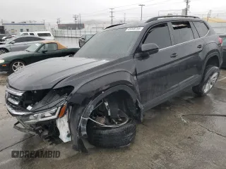 2023 Volkswagen Atlas SE with VIN 1V2JR2CA5PC539098, listed as a Copart auction lot 45048755 with Not provided miles and Salvage title. Bid and sale history available at DreamBid. Image 1.
