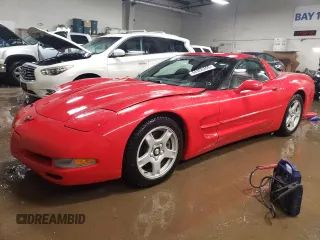 1999 Chevrolet Corvette with VIN 1G1YY22G2X5129638, listed as a Copart auction lot 44350395 with 81,574 mi miles and Salvage Title. Bid and sale history available at carsss.com. Image 1.