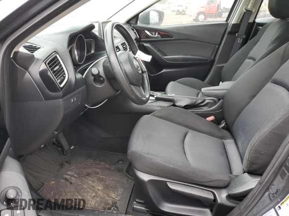 2016 Mazda 3 i Sport with VIN JM1BM1T77G1341556, listed as a Copart auction lot 73106884 with 101,784 mi miles and Salvage Title. Bid and sale history available at DreamBid. Image 7.