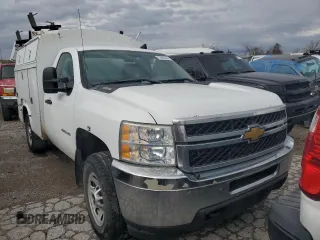 2012 Chevrolet Silverado 3500HD Work Truck with VIN 1GB3CZCG1CF197851, listed as a Copart auction lot 43829635 with Not Provided miles and Clean Title. Bid and sale history available at DreamBid. Image 4.