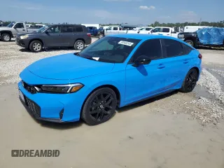 2025 Honda Civic Sport z VIN 19XFL2H88SE014939, wystawiony jako Copart lot #50580245 z przebiegiem 177 mil mil oraz Czysty tytuł • Clean title. Historia ofert i sprzedaży dostępna na DreamBid. Obrazek 1.