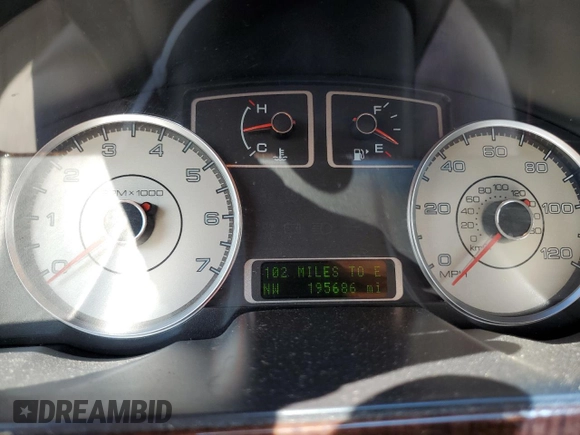 2008 Ford Taurus Limited with VIN 1FAHP25W68G160772, listed as a Copart auction lot 62863934 with 195,686 mi miles and Salvage Title. Bid and sale history available at carsss.com. Image 9.