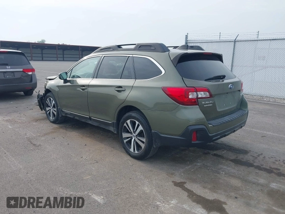 2019 Subaru Outback Limited z VIN 4S4BSANC2K3276219, wystawiony jako IAAI lot #42198187 z przebiegiem 130 910 mil mil oraz . Historia ofert i sprzedaży dostępna na DreamBid. Obrazek 3.