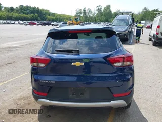 2022 Chevrolet TrailBlazer LT with VIN KL79MPSL7NB061107, listed as a IAAI auction lot 40087203 with 17,855 mi miles. Bid and sale history available at carsss.com. Image 16.