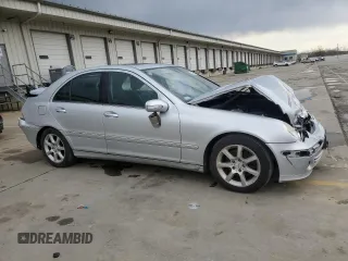 2007 Mercedes-Benz C 280 Luxury with VIN WDBRF92H37F931921, listed as a Copart auction lot 52728455 with 159,722 mi miles and Salvage title. Bid and sale history available at DreamBid. Image 4.