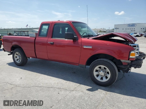 2011 Ford Ranger XL with VIN 1FTKR1ED1BPA27928, listed as a Copart auction lot 62077555 with 98,150 mi miles and Salvage title. Bid and sale history available at DreamBid. Image 4.