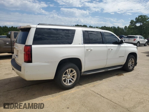2015 Chevrolet Suburban LT with VIN 1GNSCJKC9FR541167, listed as a Copart auction lot 57051725 with Not provided miles and Salvage title. Bid and sale history available at DreamBid. Image 3.