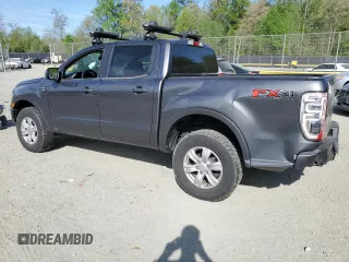2019 Ford Ranger XL with VIN 1FTER4FH6KLA18729, listed as a Copart auction lot 52434595 with 111,792 mi miles and Salvage Title. Bid and sale history available at carsss.com. Image 2.