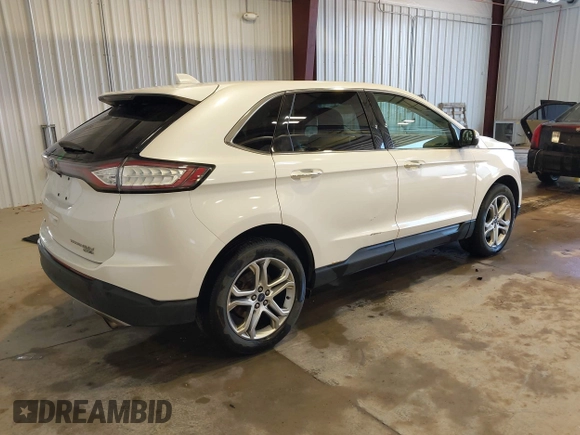 2015 Ford Edge Titanium with VIN 2FMTK4K96FBB23069, listed as a IAAI auction lot 42133761 with 171,670 mi miles. Bid and sale history available at carsss.com. Image 4.