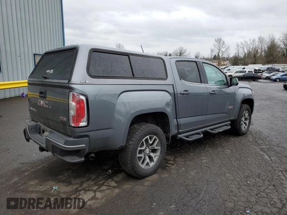 2019 GMC Canyon 4WD All Terrain w/Cloth with VIN 1GTG6FEN5K1291564, listed as a Copart auction lot 44758094 with 49,191 mi miles and Salvage Title. Bid and sale history available at carsss.com. Image 3.