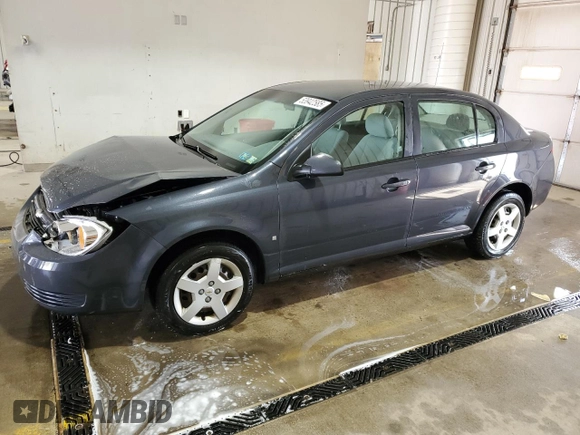 2008 Chevrolet Cobalt LT with VIN 1G1AL58F287280548, listed as a Copart auction lot 53942585 with 104,920 mi miles and Salvage Title. Bid and sale history available at DreamBid. Image 1.