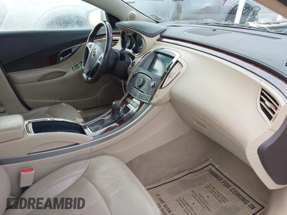 2012 Buick LaCrosse Premium 2 с VIN 1G4GF5E35CF310767, выставлен на аукционе IAAI как лот 42083067 с пробегом 143 093 миль миль и . История ставок и продаж доступна на DreamBid. Изображение 5.
